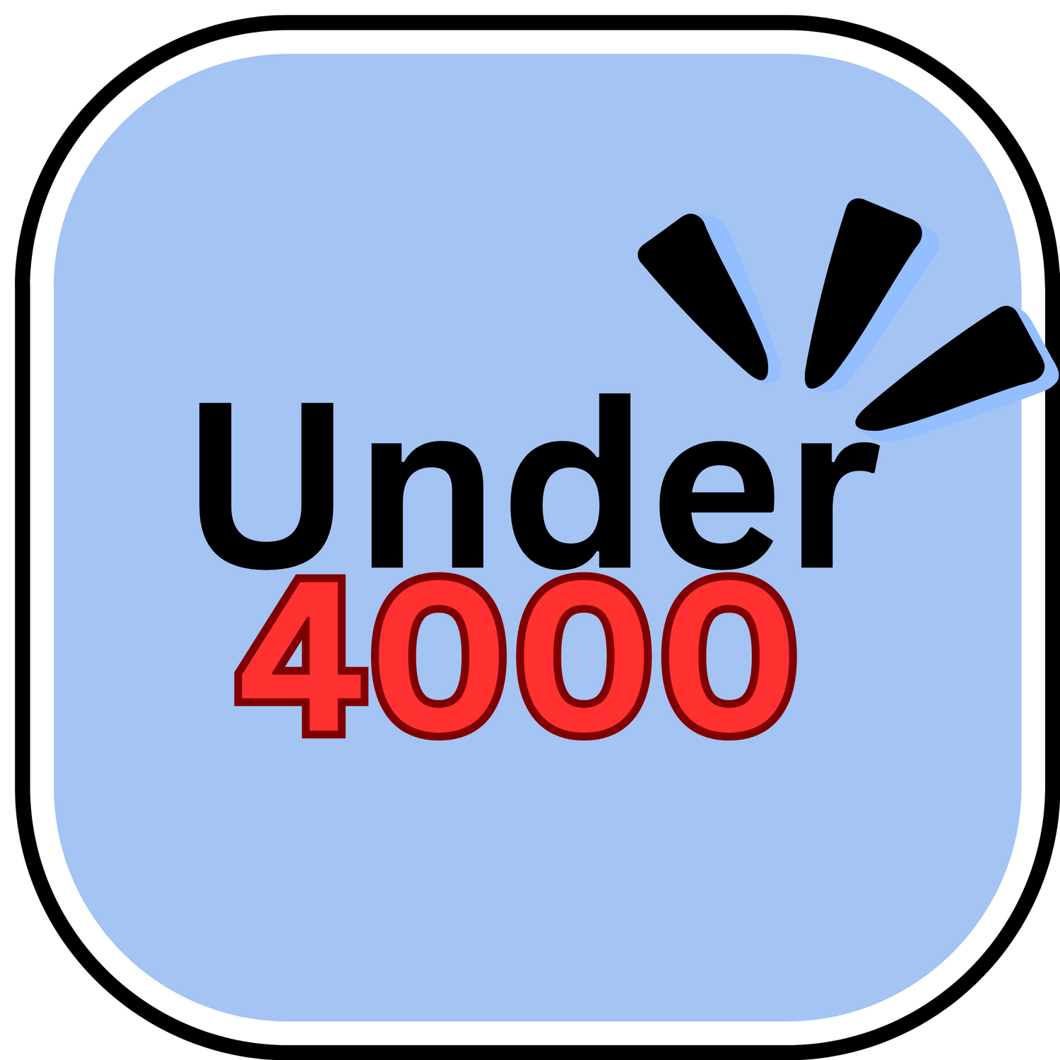under 4000